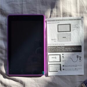 RCA tablet with charger